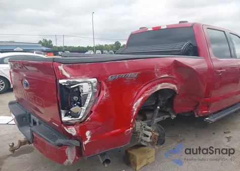 2021 Ford F150 Xlt из США, поврежденный, VIN 1FTFW1E86MFD05096